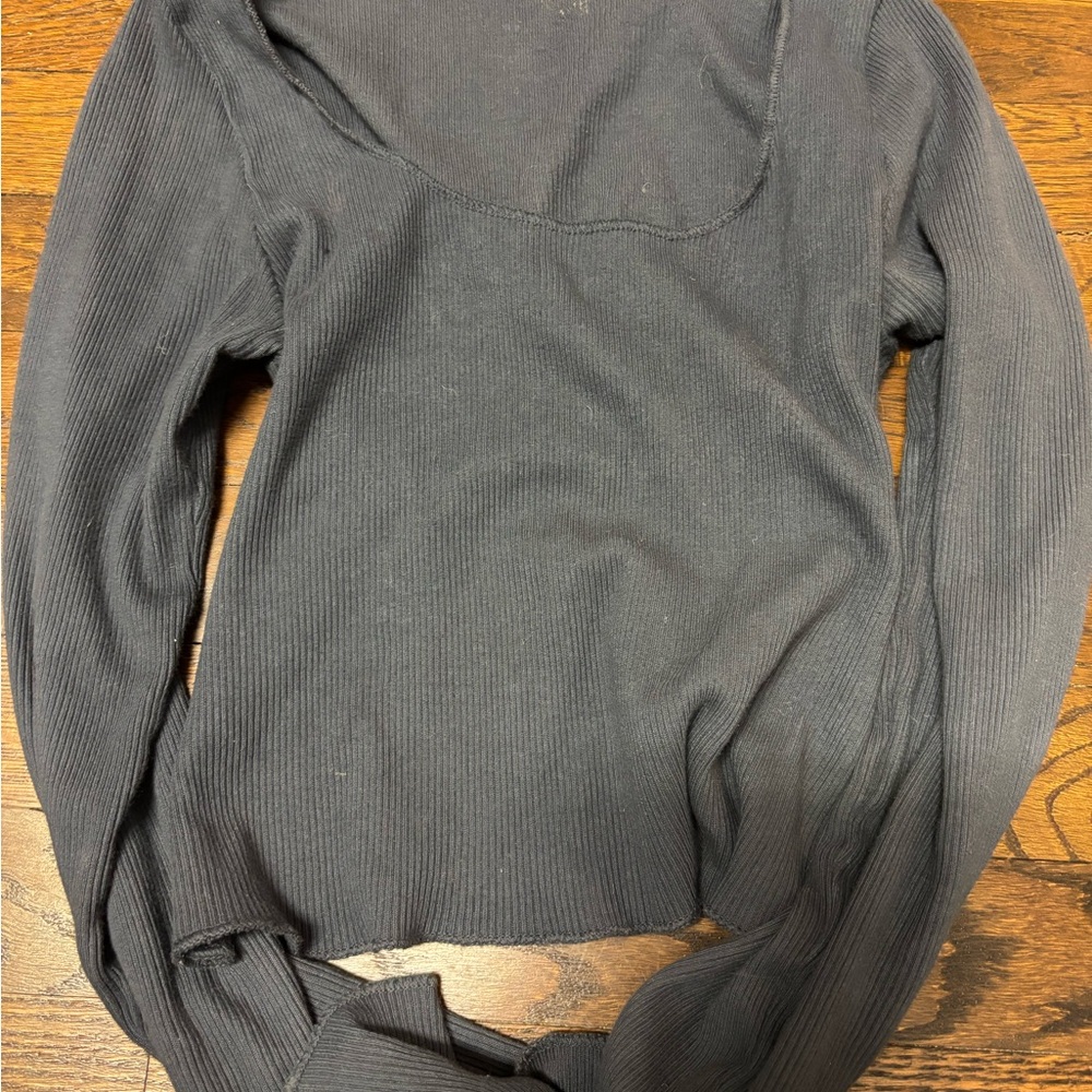 Brandy Melville blue Long Sleeve Top